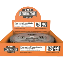 CMT savklinge Contractor 160x2,2x20 Z40W 10 stk pk