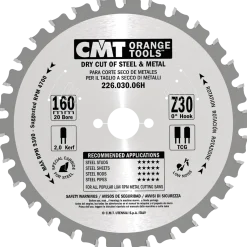 CMT savklinge dry-cut 160x2,6x20 mm Z30