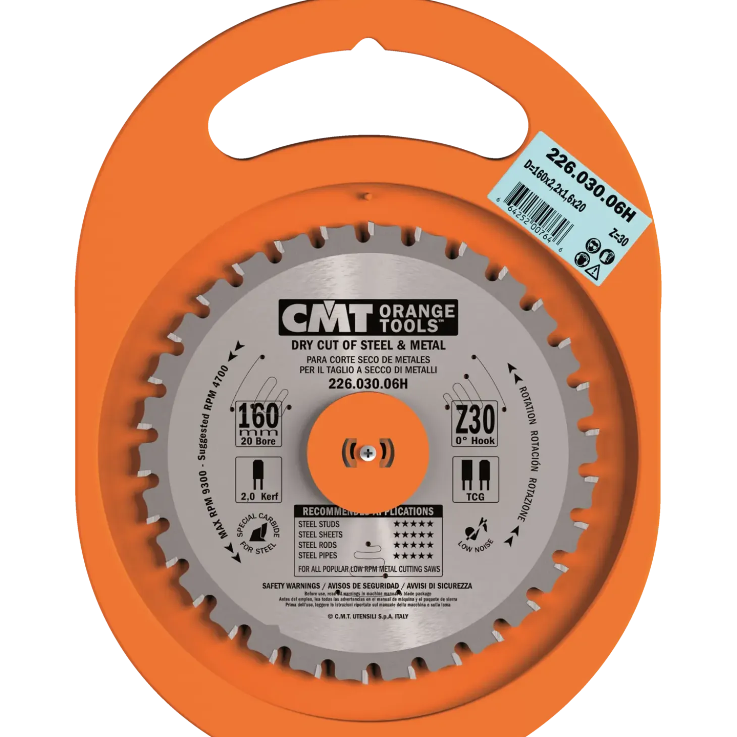 CMT savklinge dry-cut 160x2,6x20 mm Z30