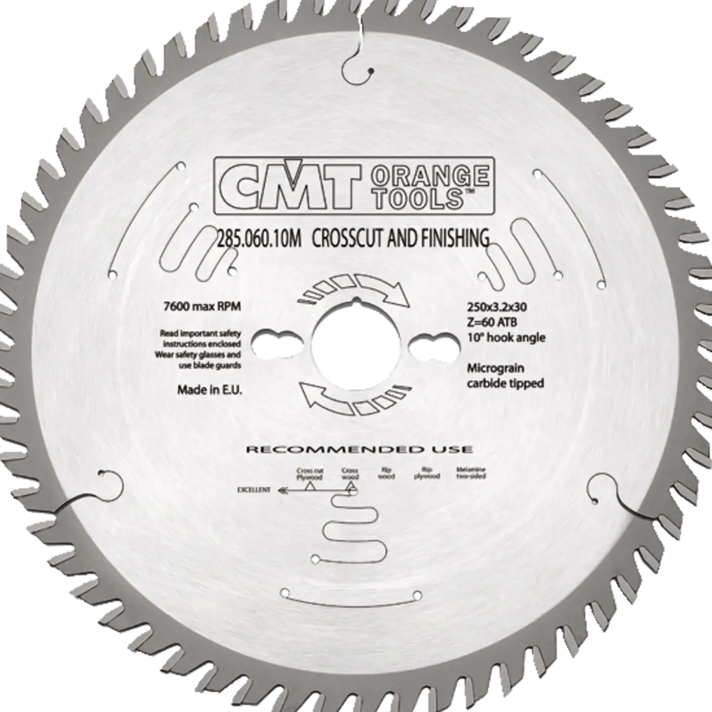 CMT savklinge 250x3,2x30 mm Z60KW