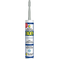 CT1 polymer fugemasse lysegrå 290 ml