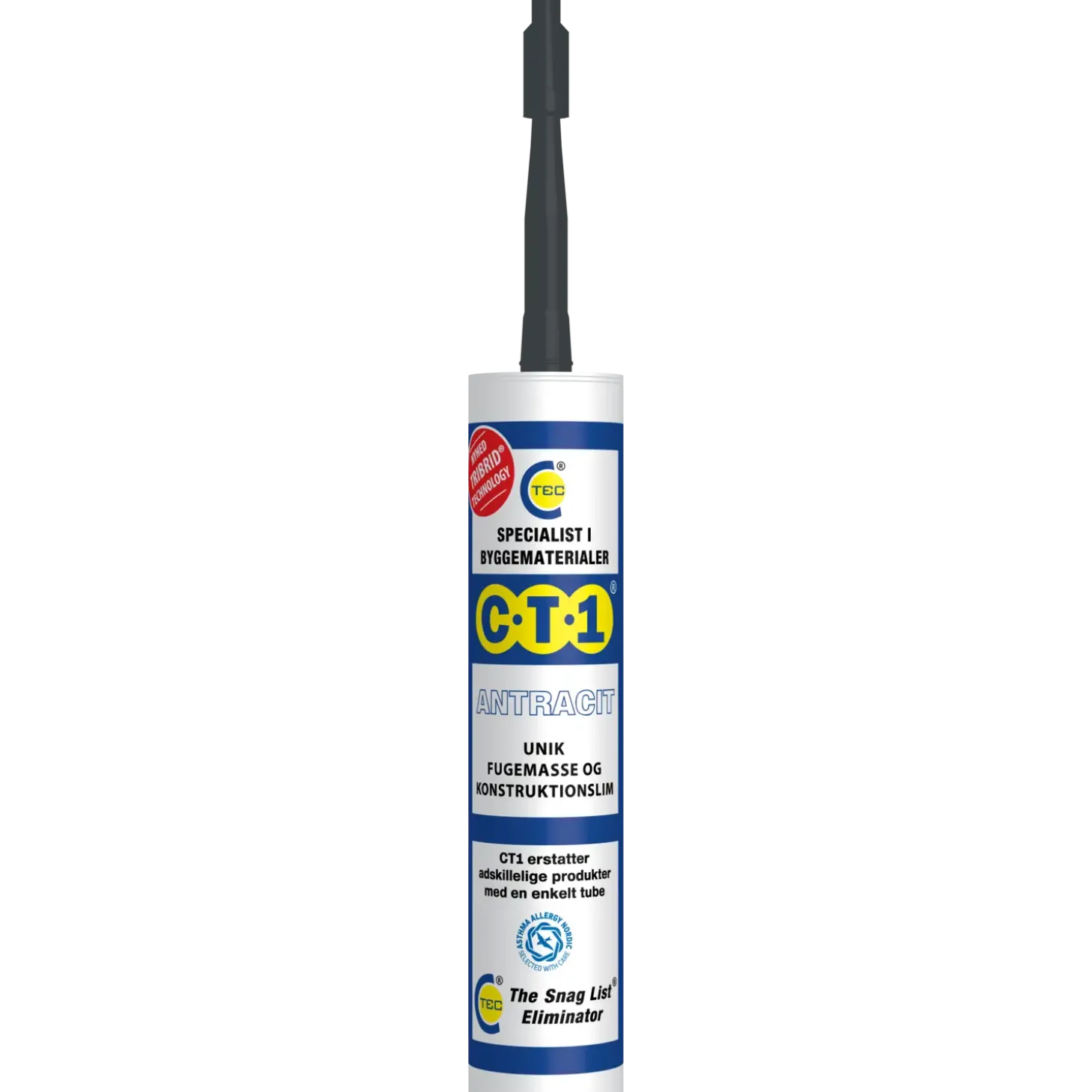 CT1 polymer fugemasse 290 ml antracit