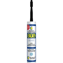 CT1 polymer fugemasse sort 290 ml