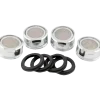 Cyan luftblander 22,1 mm 4 stk krom