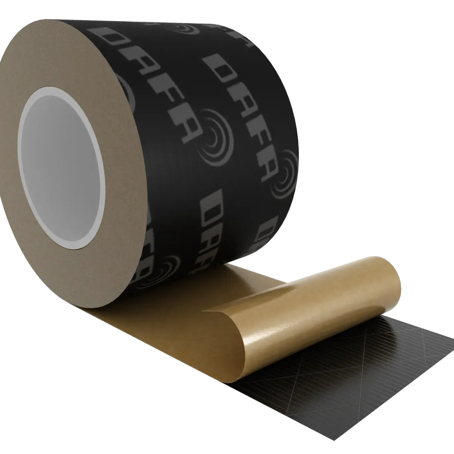 Dafa UV tape 100mm x 25m sort
