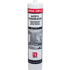 Dana acrylfugemasse budget hvid 300 ml