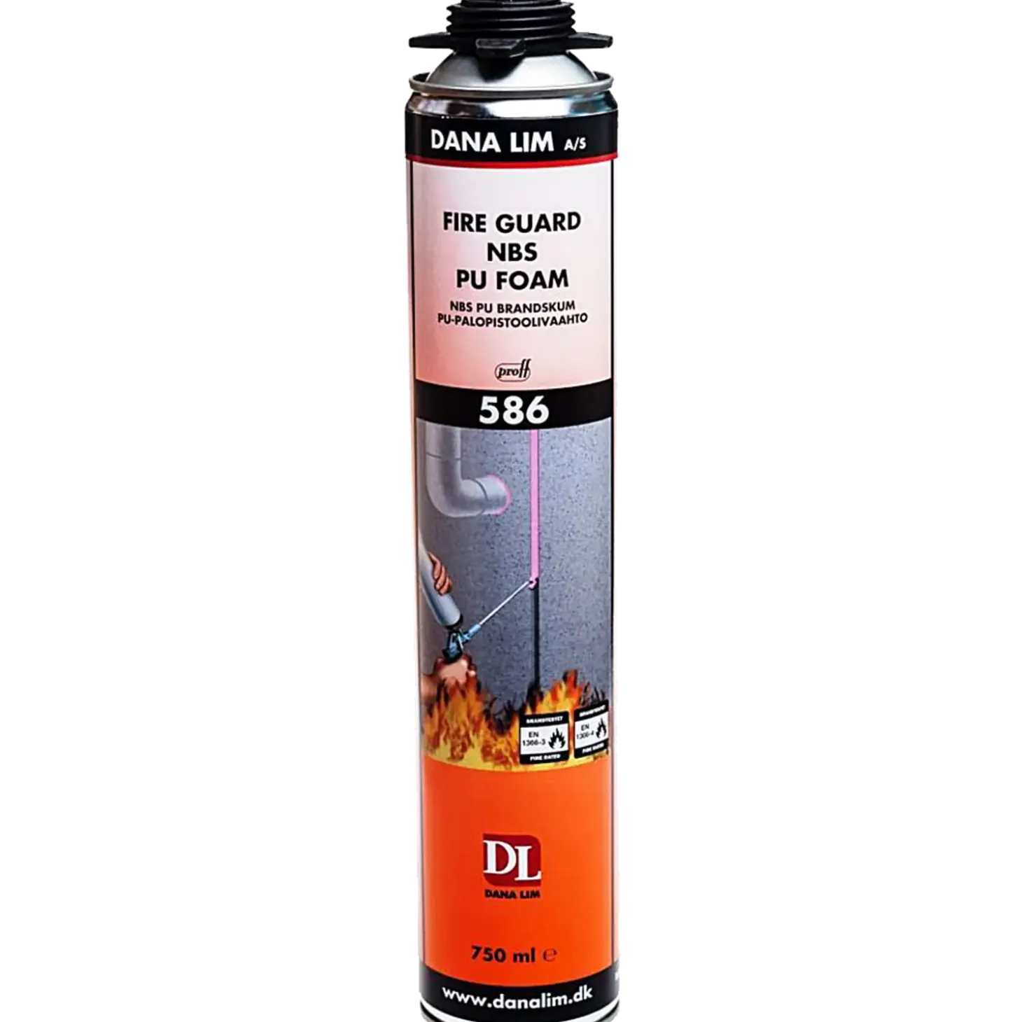 Dana fire guard NBS PU foam 586 750 ml