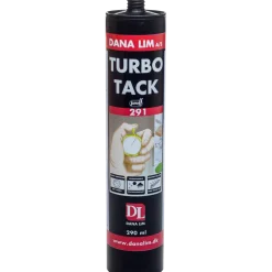 Dana Lim Turbo Tack 291 montagelim hvid 290 ml