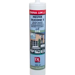 Dana mestersilicone 574 sort 300 ml