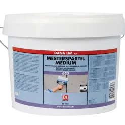 Dana 625 mester spartelmasse medium grå 10 L