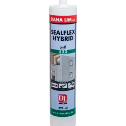 Dana Proff sealflex hybrid 522 antracit grå 290 ml
