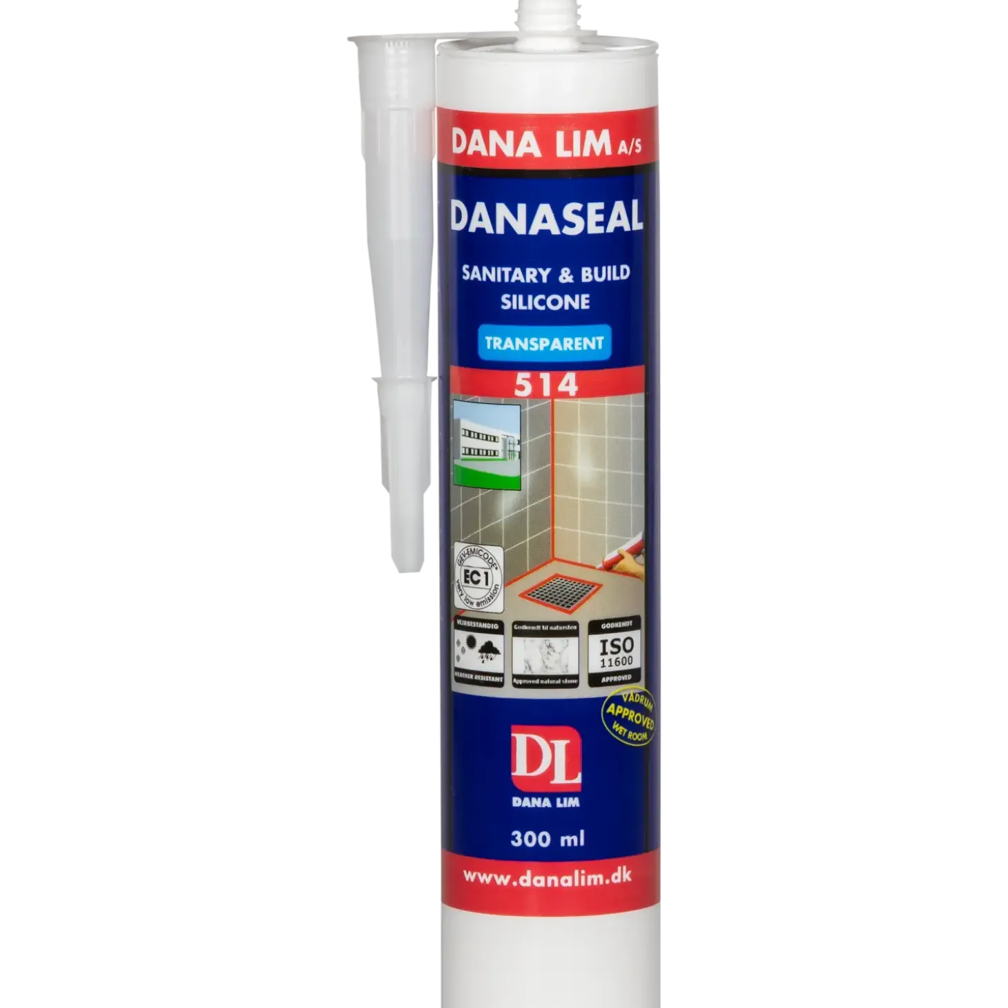 Danaseal Sanitary & Build 514 Transparent 300 ml