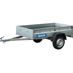 Davidsen trailer u/bremser 1 aksel 500 kg totalvægt