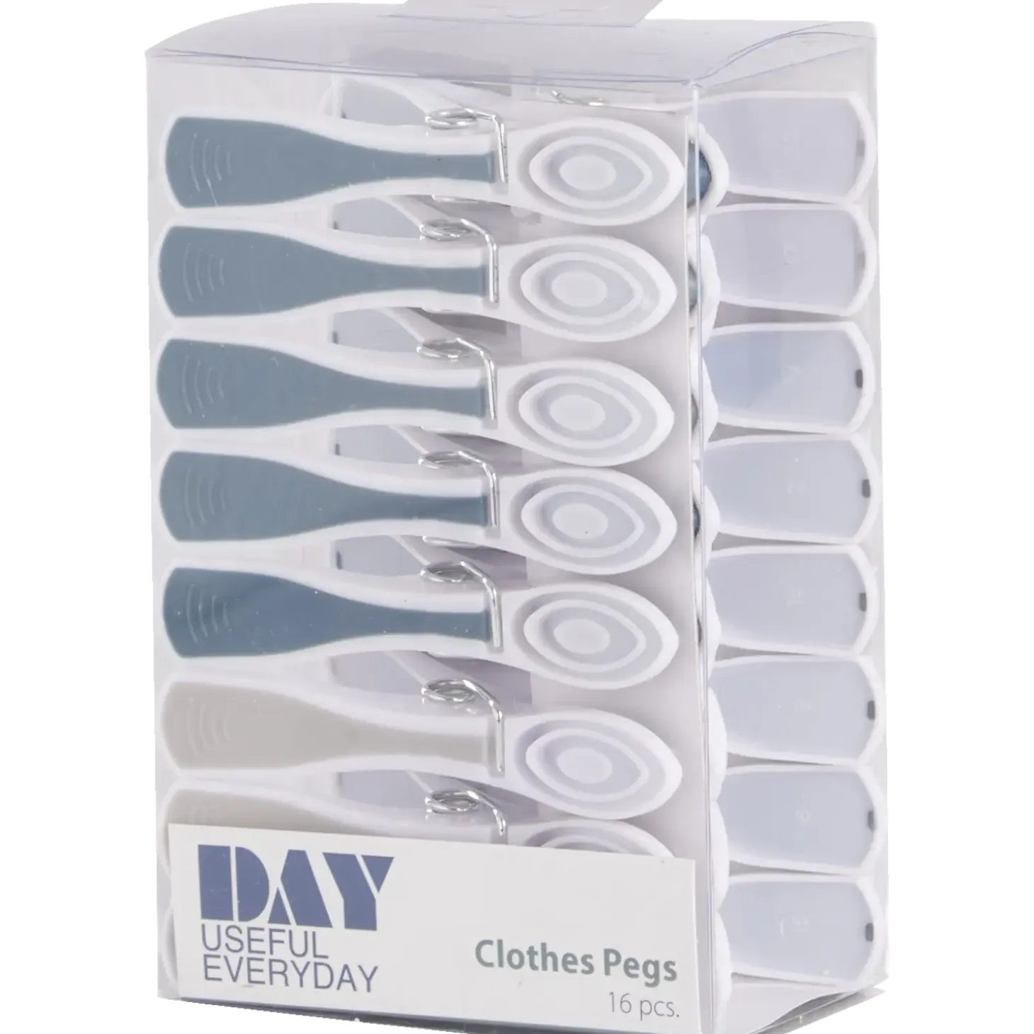 Day tøjklemme 16 stk ass