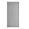 Debel lamelgardin komplet Line, grå 100x250 cm.