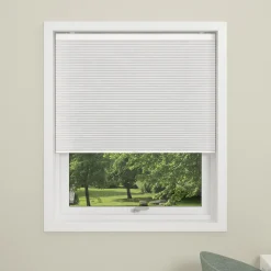 Debel LR plissegardin hvid 60x160 cm