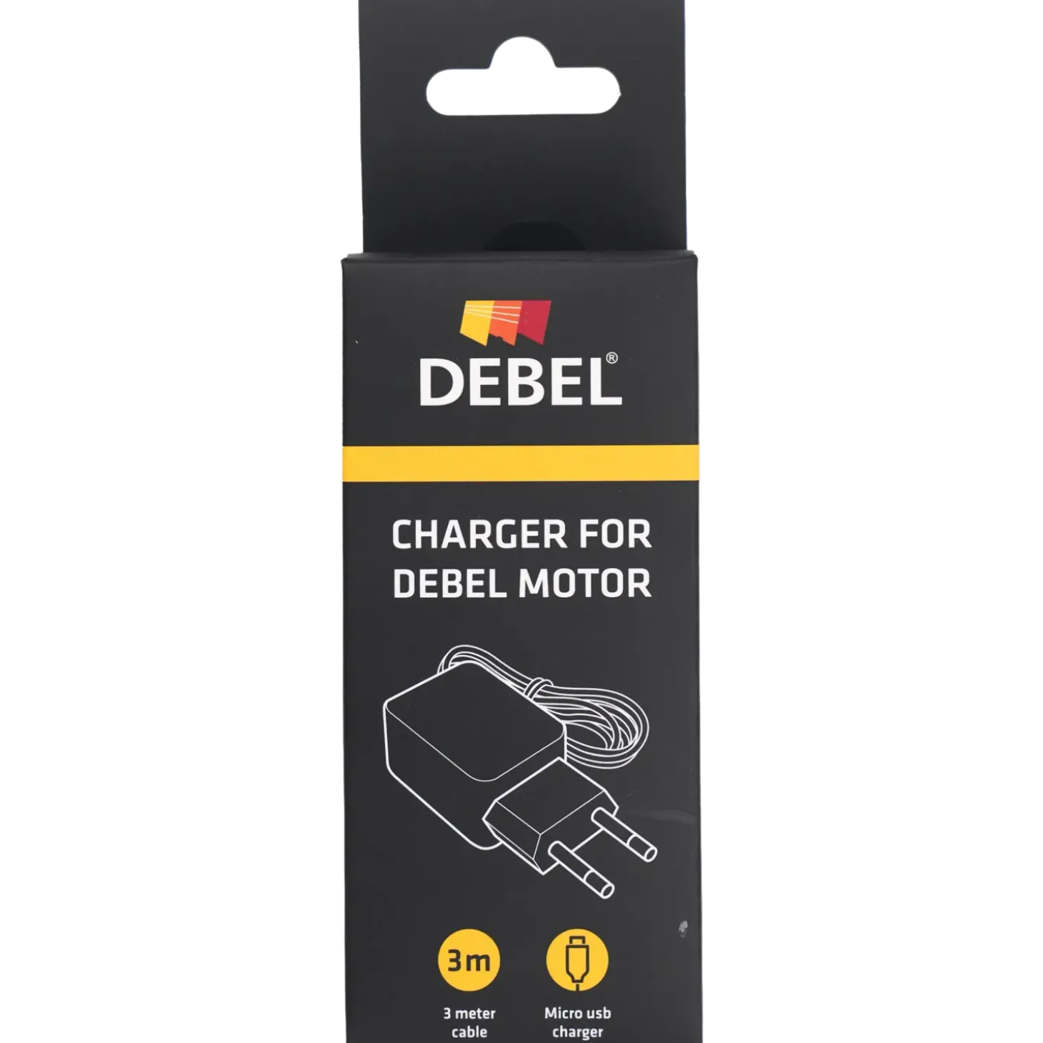 Debel oplader til batterimotor til rullegardin