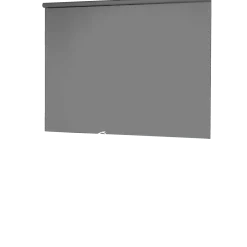 Debel rullegardin mørklægning Uni - grå 80 x 175 cm.