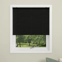 Debel touch LR plissegardin sort 60x160 cm