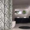 Debel Tree badeforhæng 180x200 cm grå