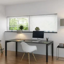 Debel Twist alupersienne hvid 60x130 cm