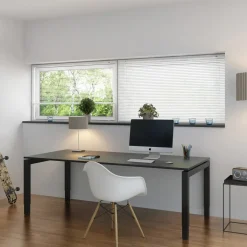 Debel Twist alupersienne hvid 60x130 cm