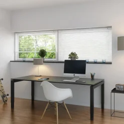 Debel Twist alupersienne hvid 60x130 cm