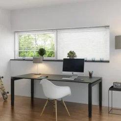Debel Twist alupersienne hvid 60x130 cm