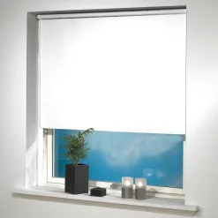 Debel uni-bo rullegardin mørklægning  hvid 120x210 cm