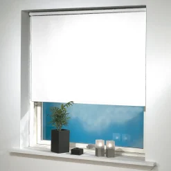 Debel uni-bo rullegardin mørklægning  hvid 120x210 cm