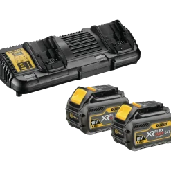 DeWALT DCB132T2 18/54V XR flexvolt dobbeltlader  2x6.0 Ah batterier