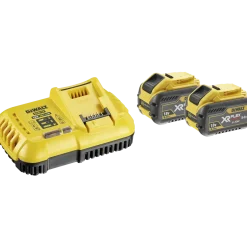 Dewalt DCB118X2-QW flexvolt hurtigoplader 54V inkl. 2x 9,0 Ah batterier