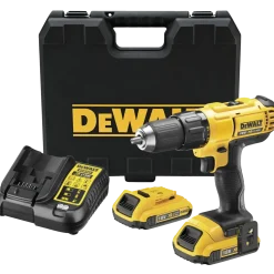 DeWALT DCD771D2-QW 18V bore-/skruemaskine 2x2.0 Ah batteri og lader