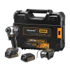 DeWALT DCF85ME2GT-QW 18V XR slagskruetrækker Mclaren edition 2x 1.7 Ah PS-batterier og lader