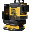 DeWALT DCLE34031D1-QW multilinjelaser grøn 18V 3x360 1x 2.0 Ah batteri og lader