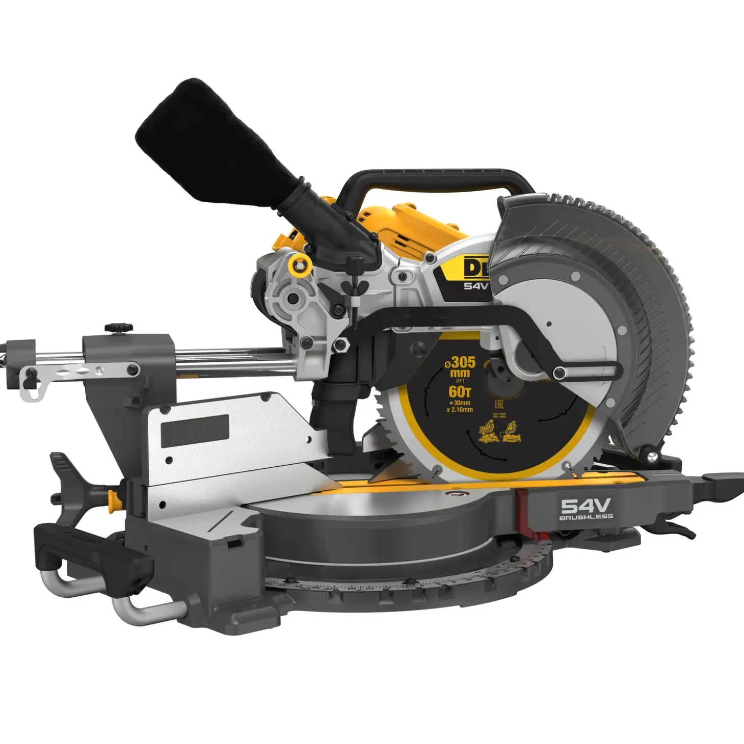 DeWalt DCS781N-XJ Flexvolt 305 mm geringssav 54V XR solo