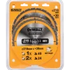DeWalt DT1962-QZ rundsavsklingesæt 216 mm - 3-pak med 2 x 24T og 1 x 40T