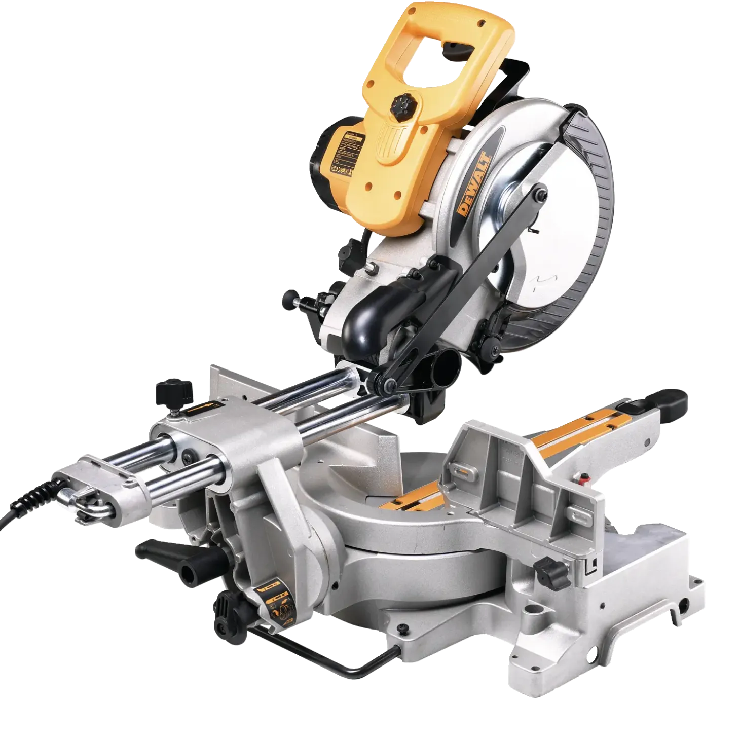 DeWALT DW712N kap-/geringssav 1650 W Ø216 mm m/udtræk