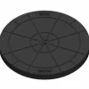 Dæksel af genbrugsplast Ø600 mm
