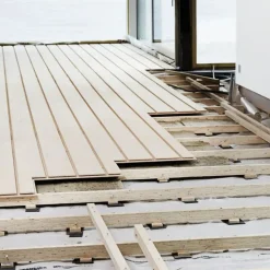 DLH thermogulvspånplade 22x620x1820 mm t/16 mm slange