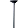 DL31 udendørs havelampe sort, Ø31 cm