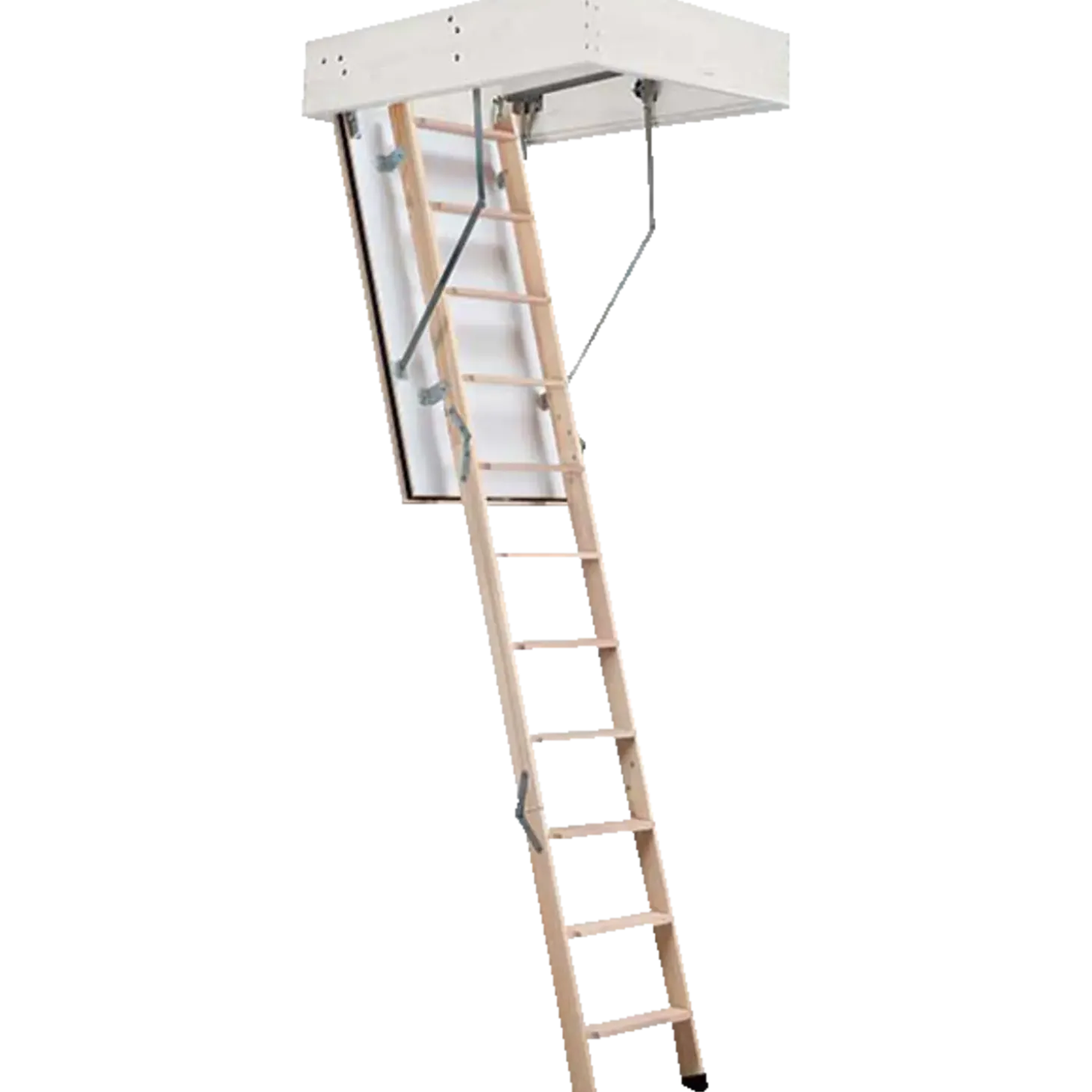 Dolle REI45 lofttrappe 3-delt 67,6x117,5 cm hvid