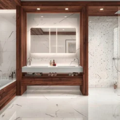 Domino Absolute White Glossy - Fliseprøve