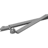 Dorma fladform arm til TS 83/TS 73 dørlukker sølv