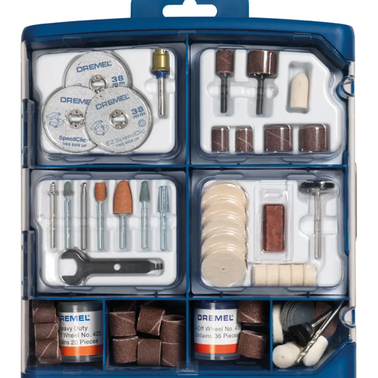 Dremel multifunktionssæt 724 - 150 dele.