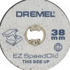Dremel skæreskive 456JC Ø38 mm. 5 stk.