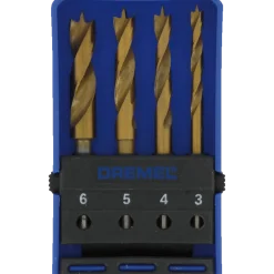 Dremel træboresæt 636 - 4 stk.