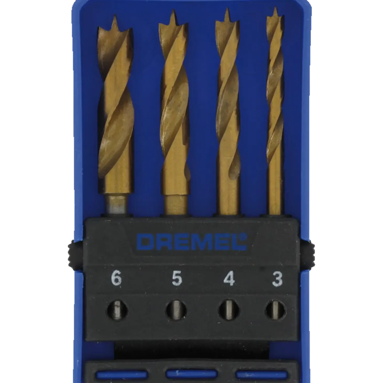Dremel træboresæt 636 - 4 stk.