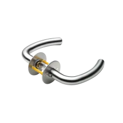 Dørgreb i enkelt design, ø18 mm rør m/roset
