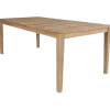 Dublin havebord teak 6 pers.
